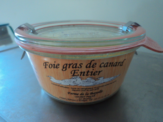 Foie gras entier de canard