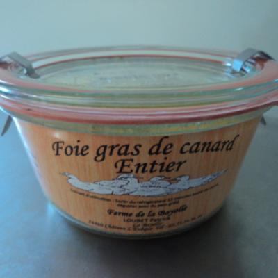 Foie gras entier de canard