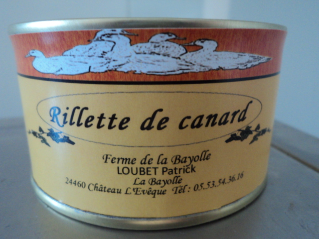 Rillette de canard