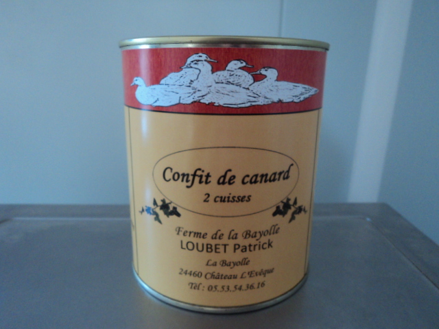 Confit de canard